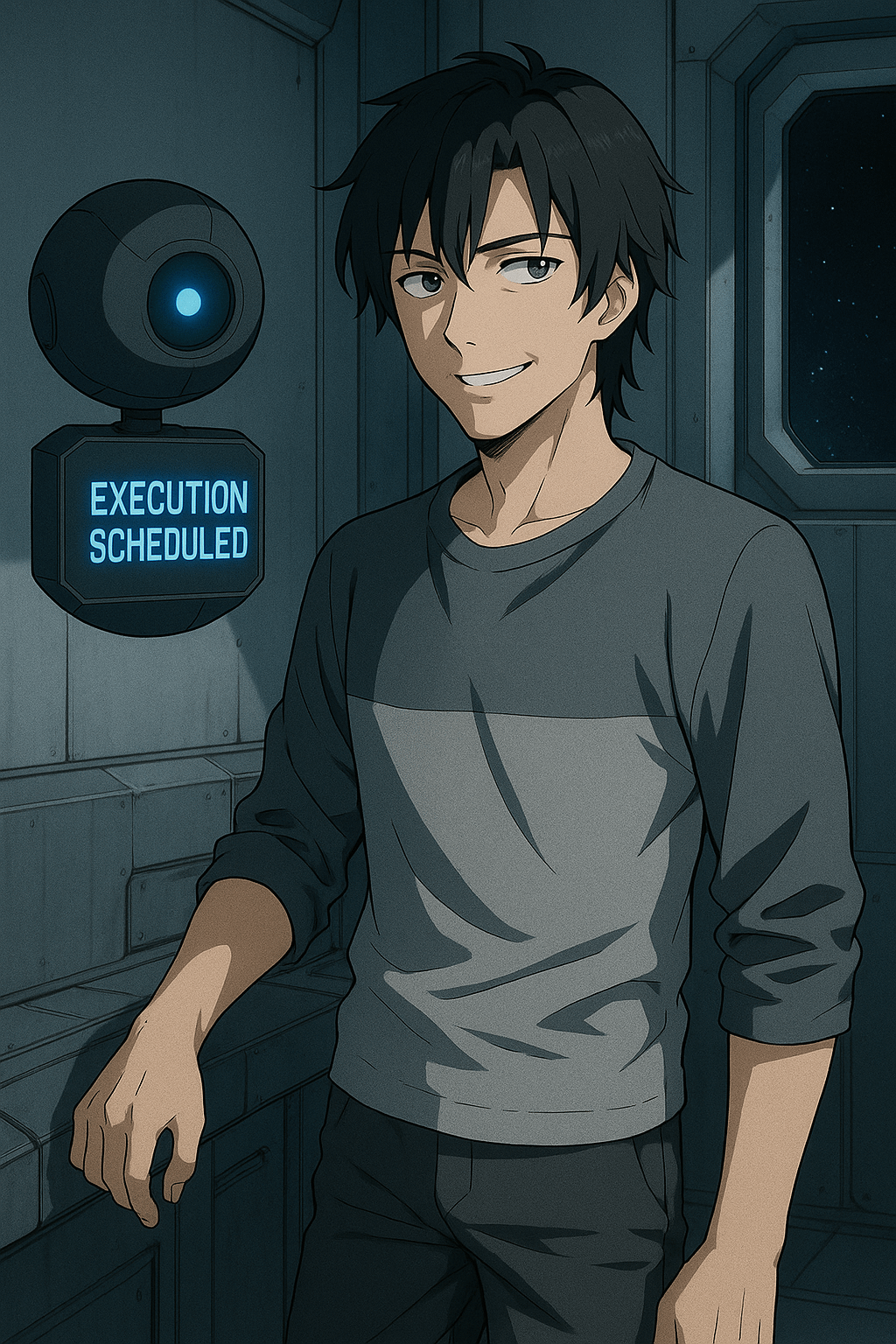 Two-Person Galactic Journey: Earth Was Destroyed While Imprisoned in Space Prison